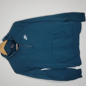 Nike half zip hoodie